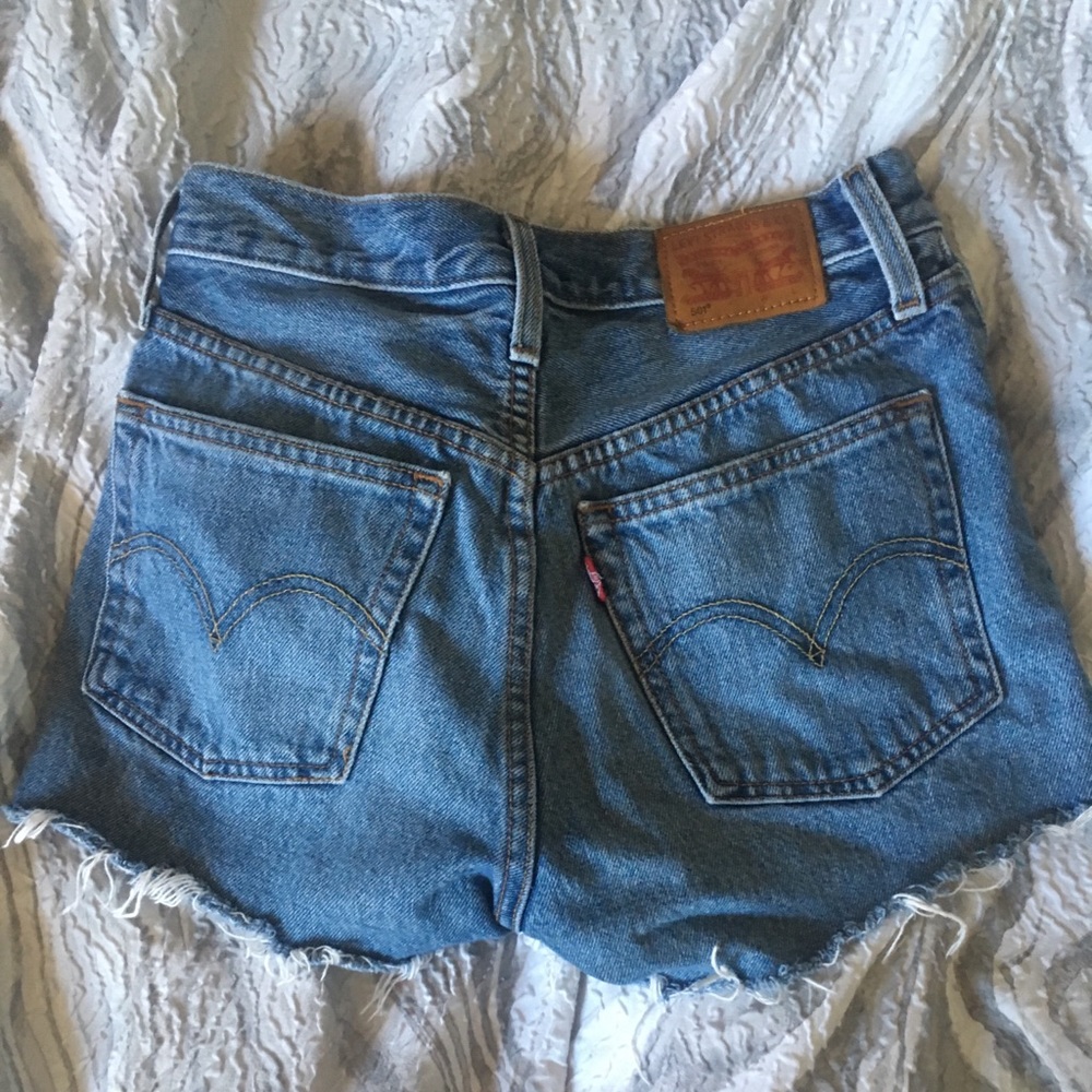 Levis 501 Cut Off Shorts